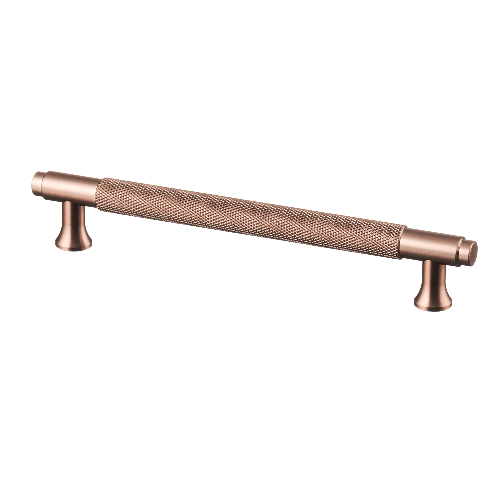 Handgreep Koper - diamond cut - 160mm/194mm