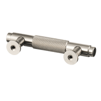 Poignée en inox - coupe diamant - 64mm/76mm