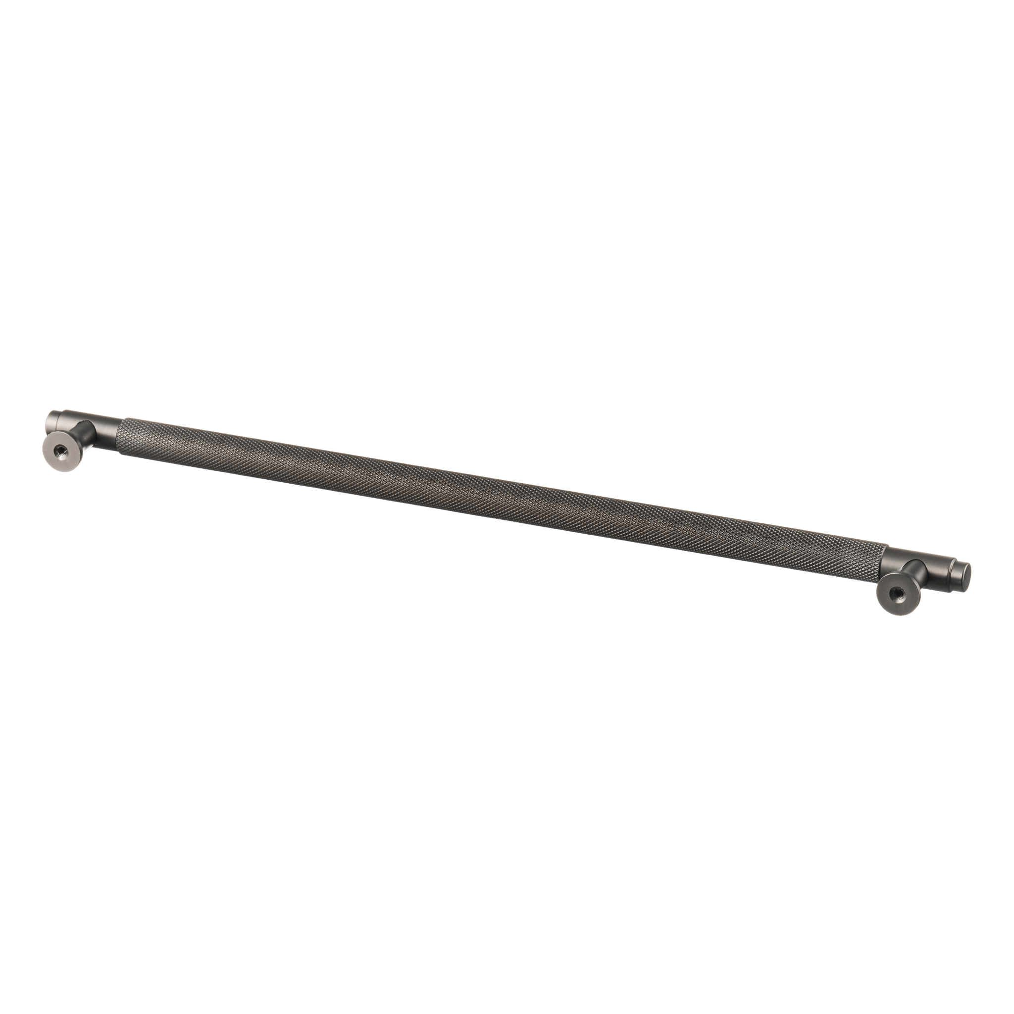 Handgreep Gun Metal - diamond cut - 320mm/352mm