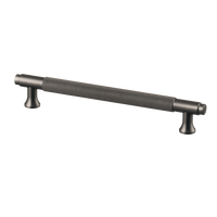 Poignée Gun Metal - coupe diamant - 160mm/172mm