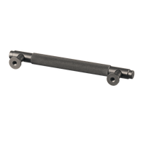 Poignée Gun Metal - taille diamant - 128mm/140mm