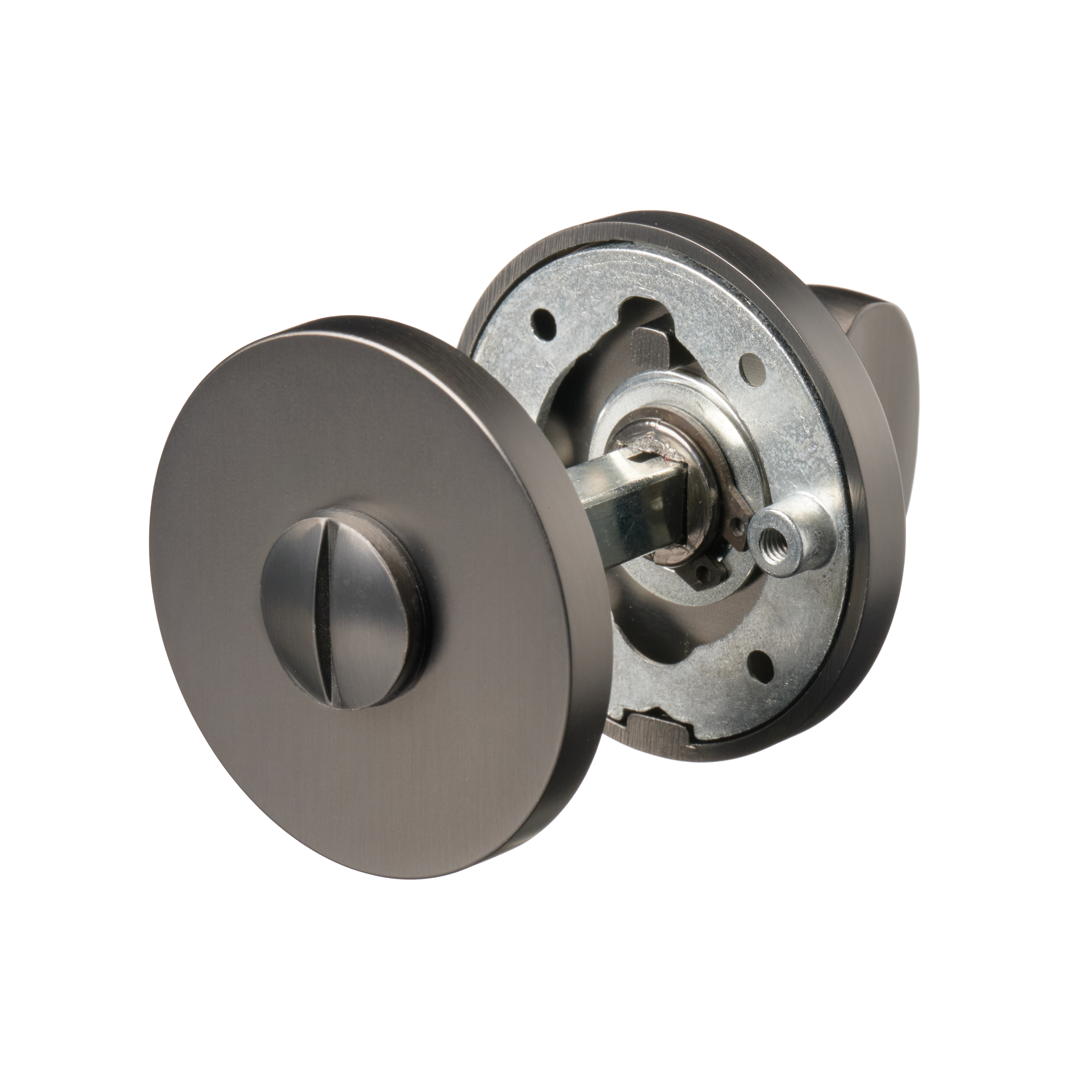 Ostiumhome® - Deurbeslag- WC Slot - Gun Metal - Basio