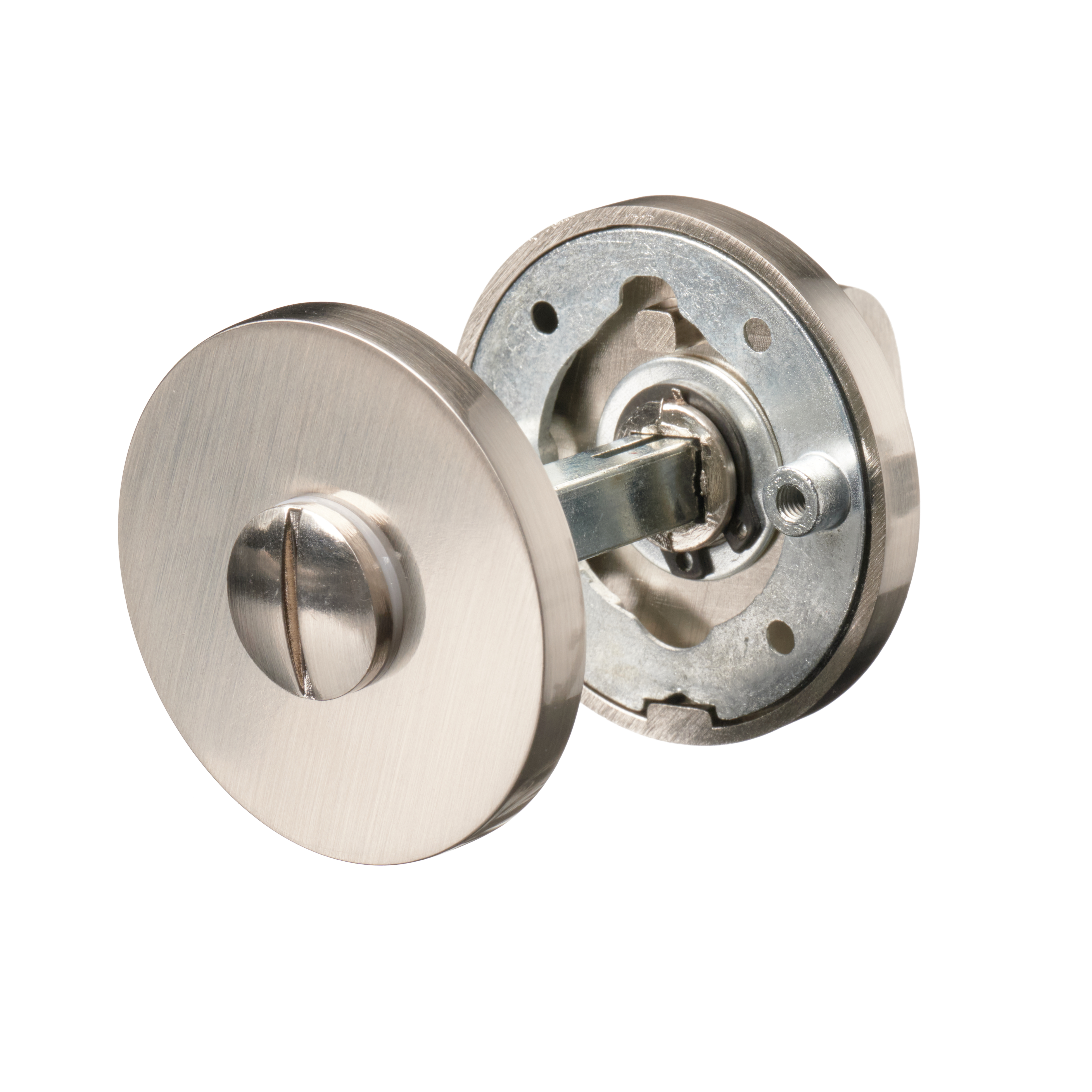 Ostiumhome® - Deurbeslag- WC Slot - RVS Zilver - Arluno
