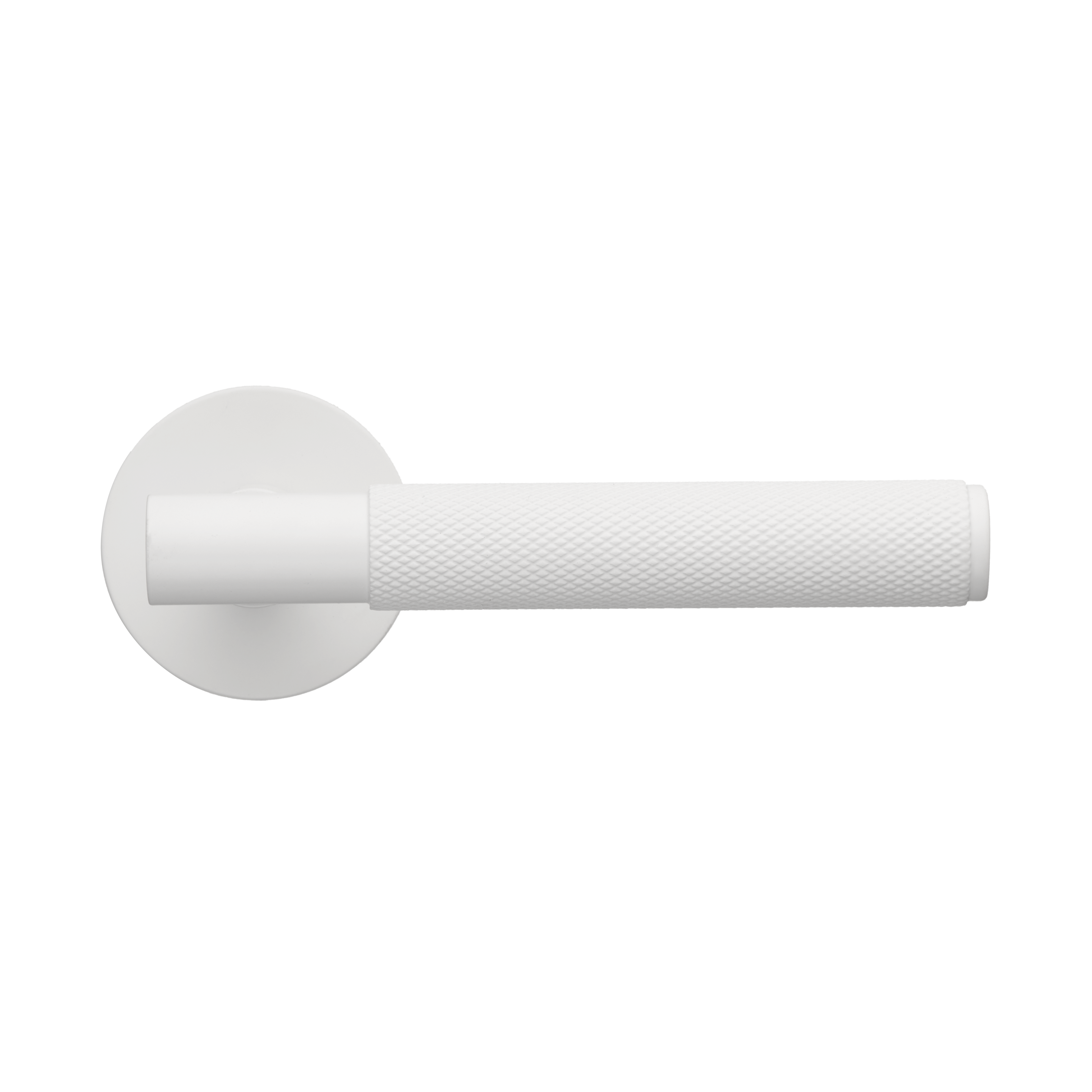 Ostiumhome® - Deurbeslag-  Deurklink Diamond cut - Wit - Berzo