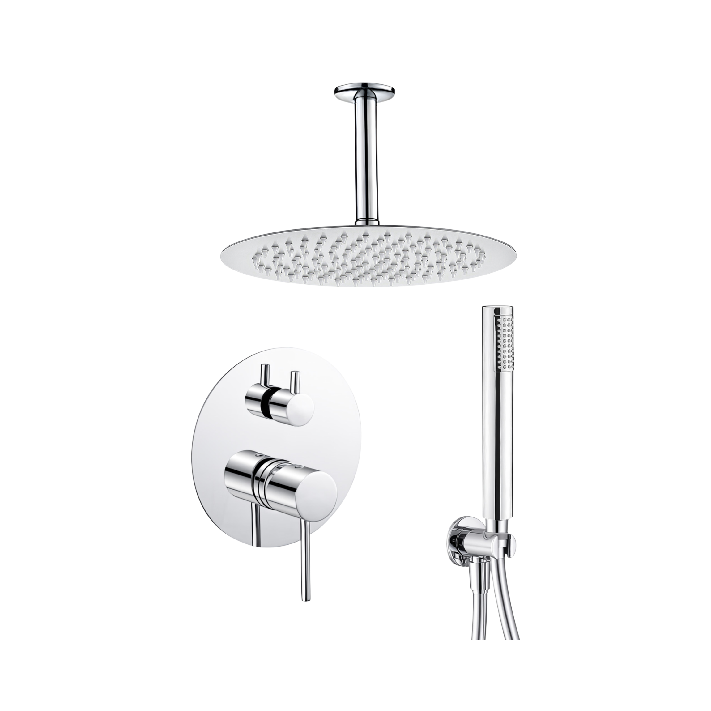 Alti - Inbouw Regendouche Plafond - Chrome