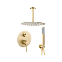 Alti - Inbouw Regendouche Plafond - Goud
