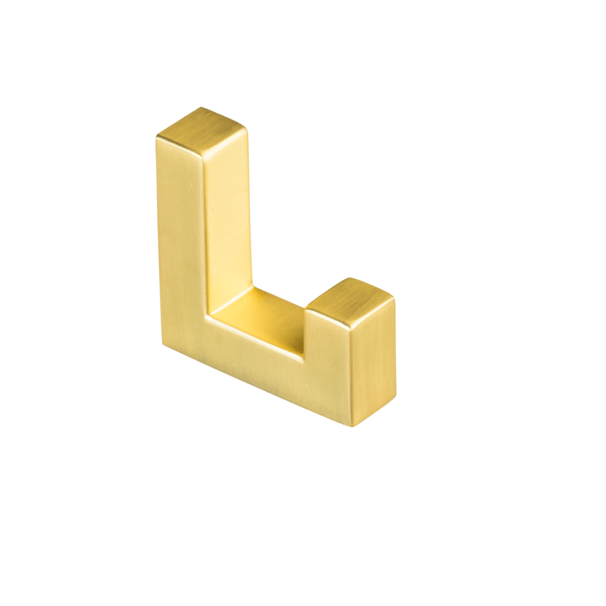 Enkele mat gouden handdoekhaak met  moderne minimalistische afwerking van Ostiumhome
