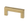 Poignée dorée mate : 64mm/76mm
