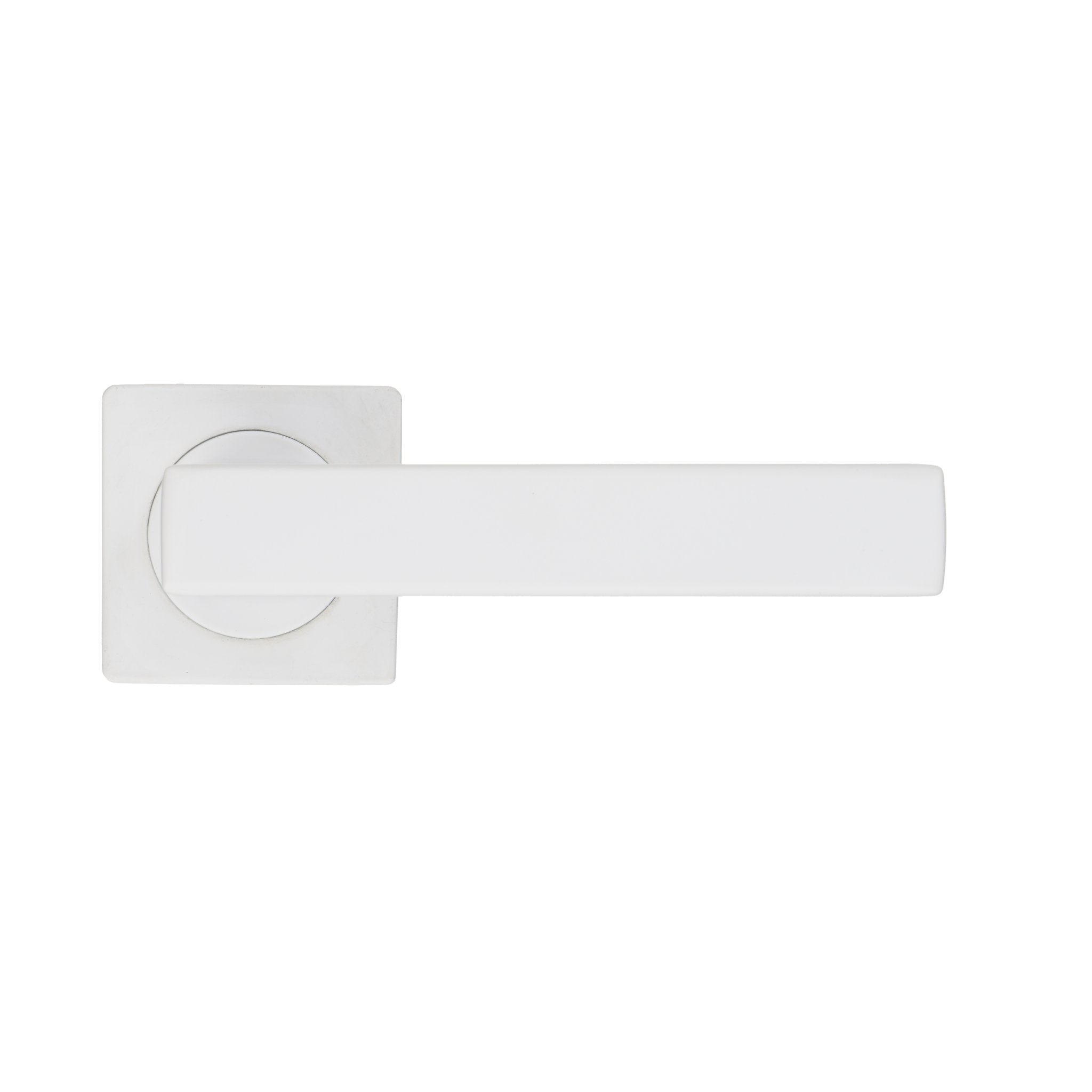 RVS Arezzo deurbeslag wit 135 mm ergonomische greep en matte afwerking voor een minimalistische look

