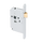 Serrure à loquet - Blanc - Sans fermeture