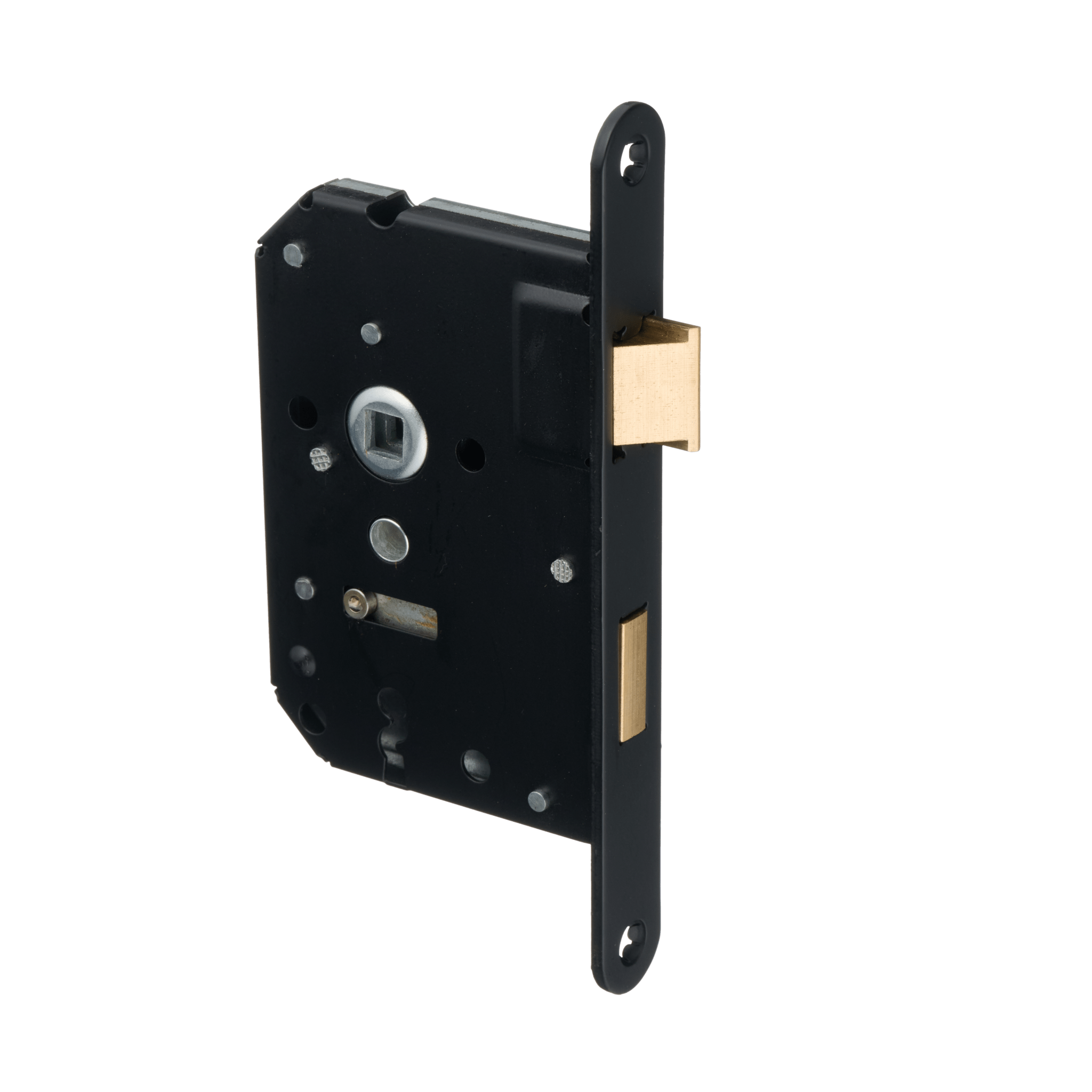 Ostiumhome® loopslot met sleutelgat in mat zwart – hartafstand PC56 en voorplaat 20x174 mm


