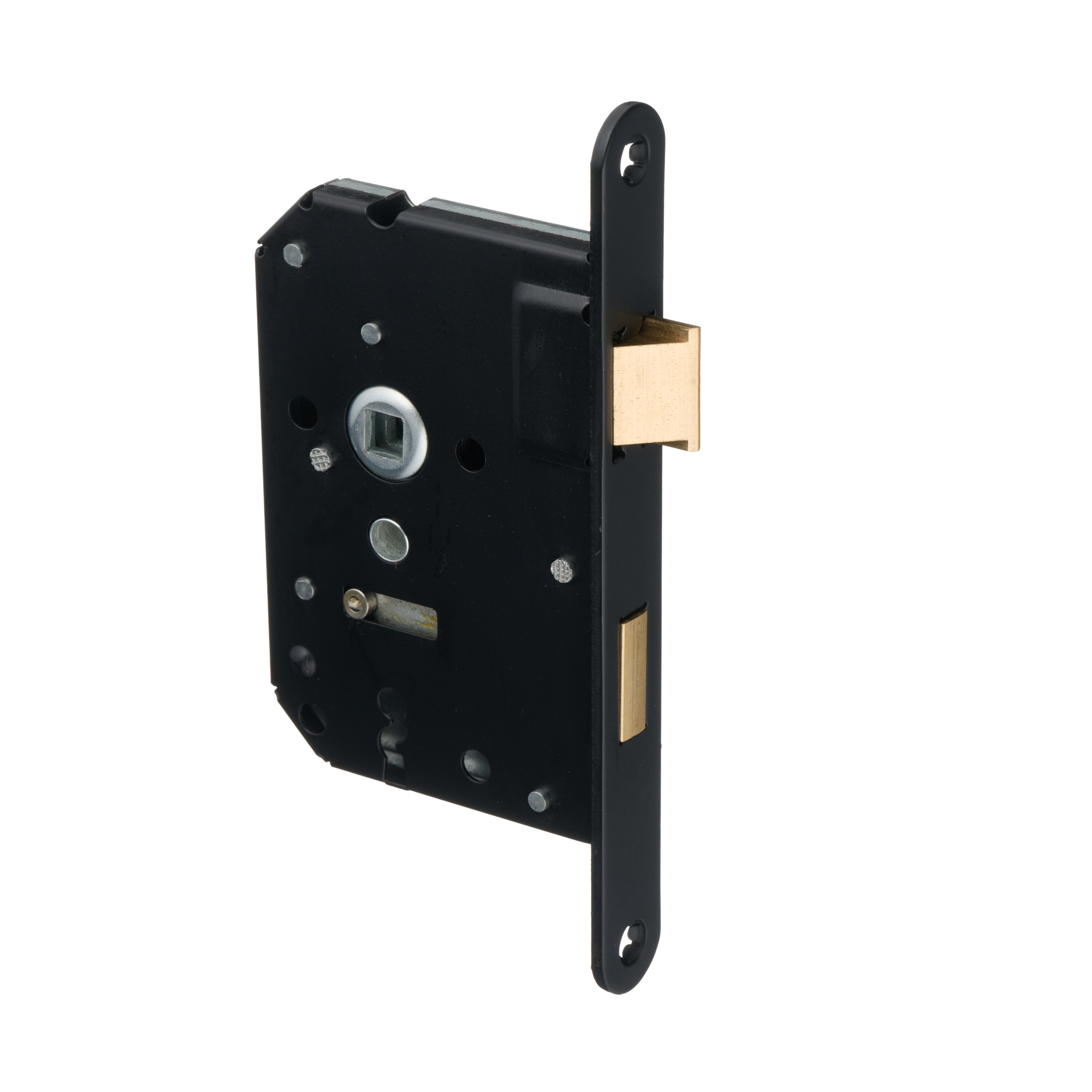 Ostiumhome® loopslot met sleutelgat in mat zwart – hartafstand PC56 en voorplaat 20x174 mm

