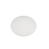 Compacte witte deurstoppers van zacht silicone, set van 4, stevig en robuust voor langdurig gebruik