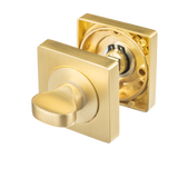 Selva WC slot mat goud vierkant - WC sluiting