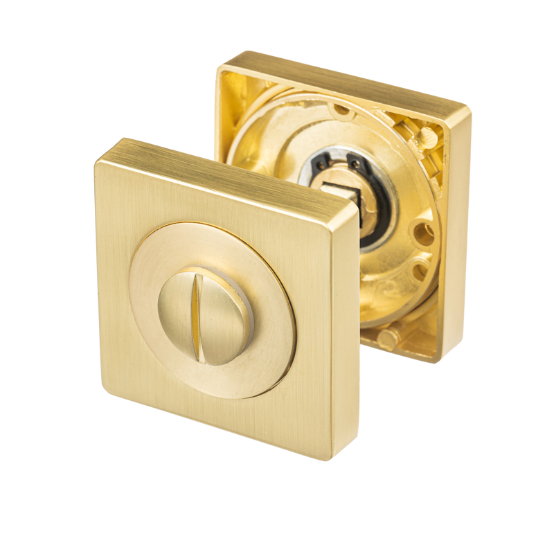 Selva WC slot mat goud vierkant - WC sluiting