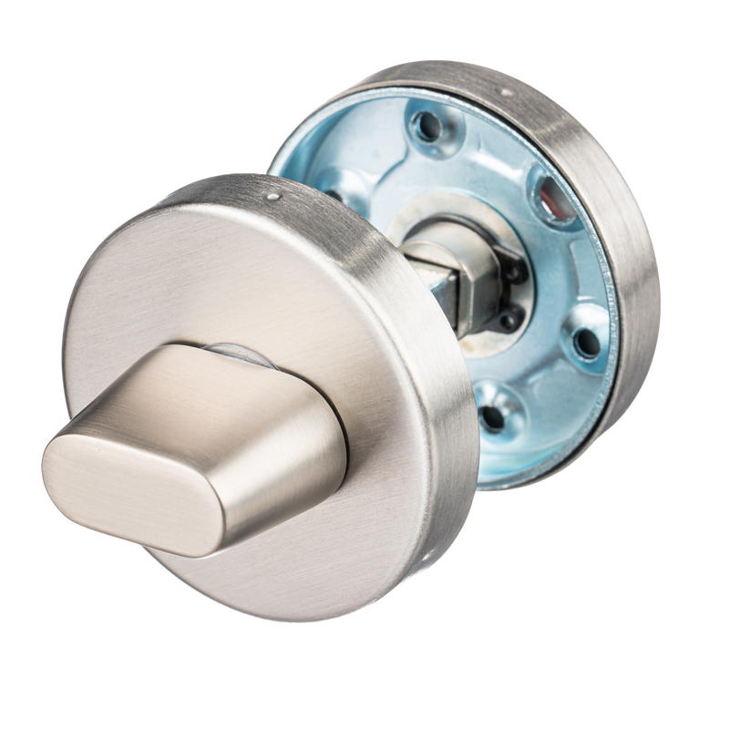 Ovada WC slot zilver RVS rond - WC sluiting