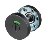 Bobbio WC slot mat zwart rond - WC sluiting