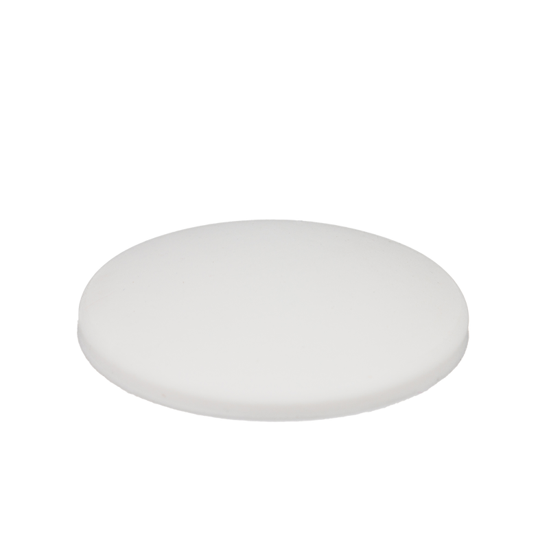Fermaporta rotondo in silicone bianco - Set da 4