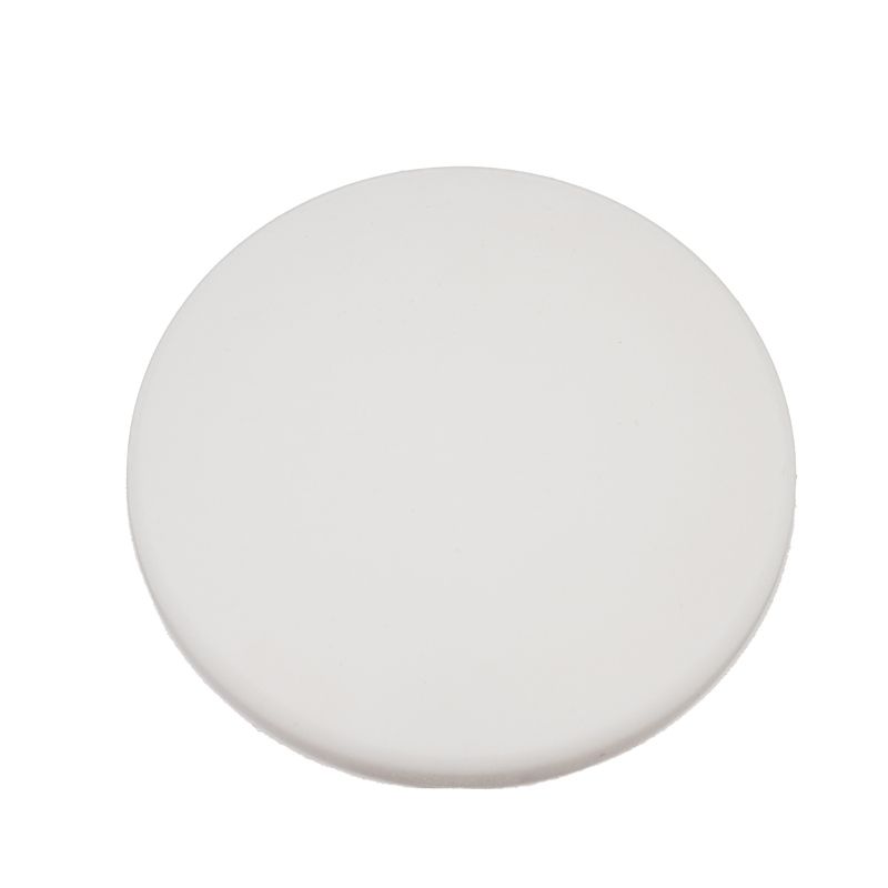 Fermaporta rotondo in silicone bianco - Set da 4