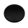 Butoir de porte noir - Lot de 4 - 5 cm