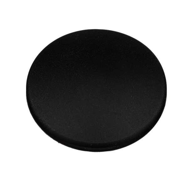 Türstopper aus schwarzem Silikon, rund – 4er-Set
