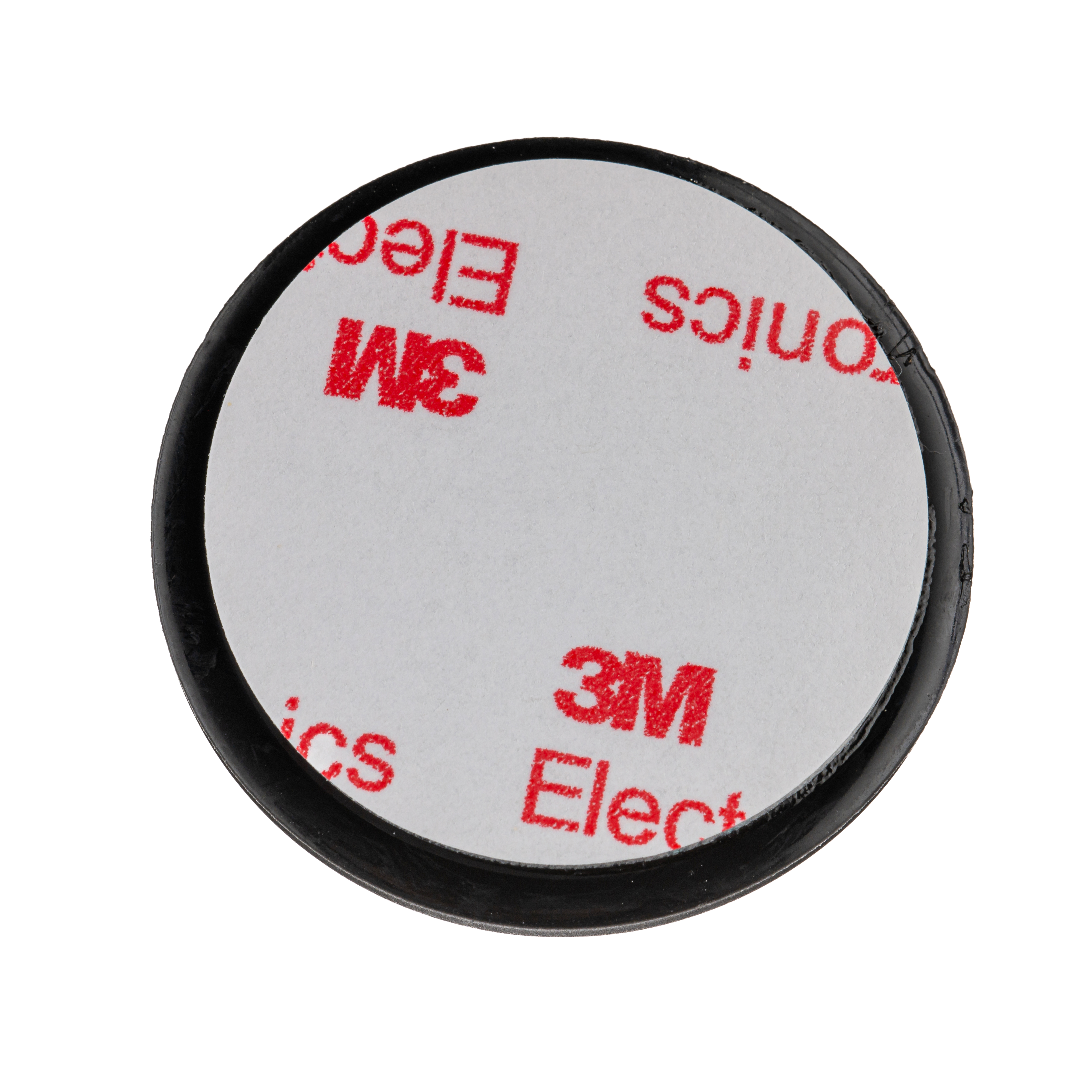 Deurstopper Zwart Siliconen Rond - Set van 4 - 5 cm