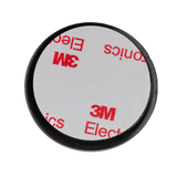 Set van 4 Ostium deurstopper siliconen zwart