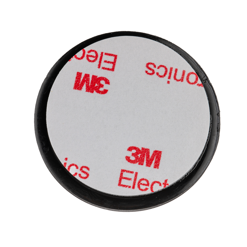 Set van 4 Ostium deurstopper siliconen zwart