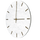 Wanduhr - Weißer Marmor