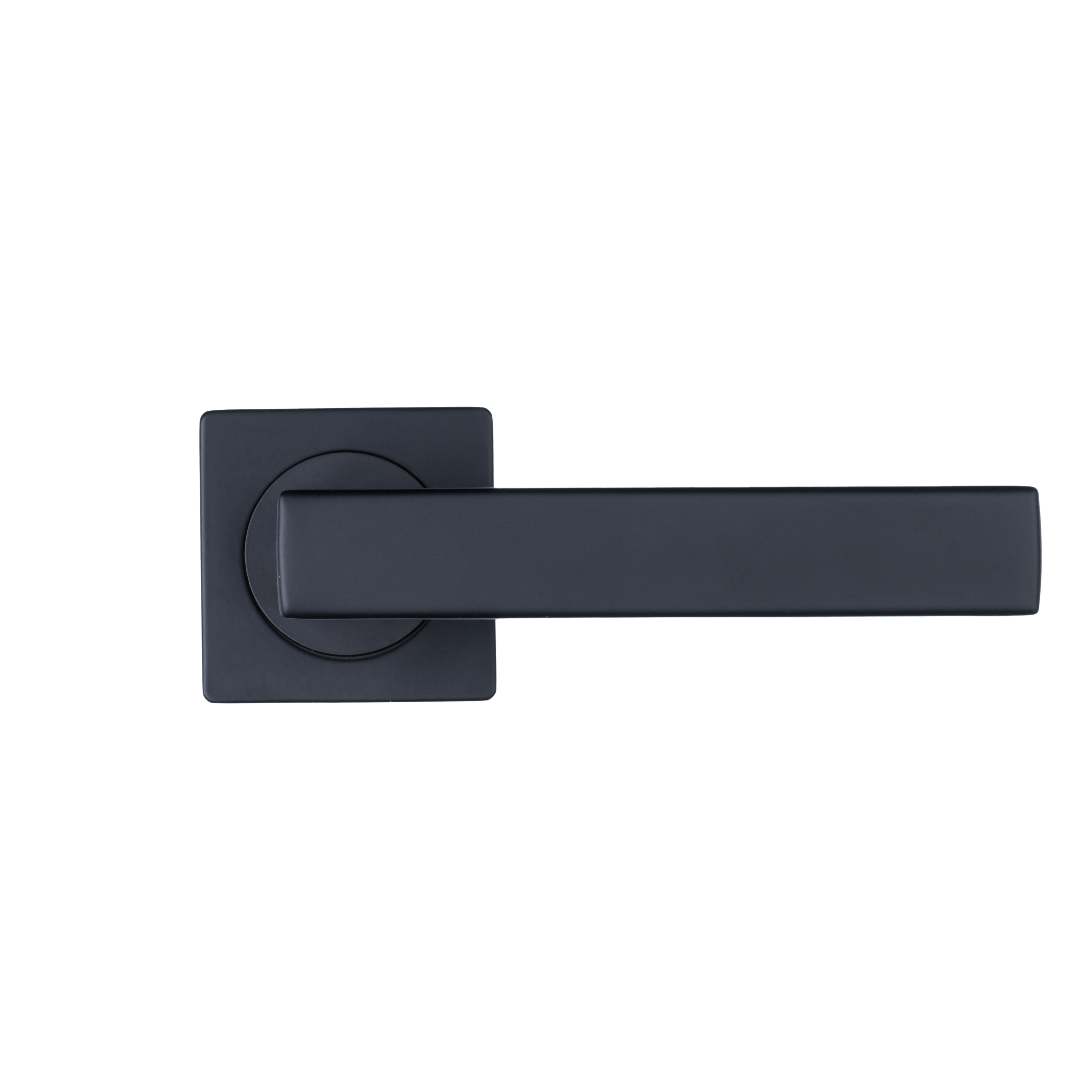 Ostiumhome® - Imperia - Türgriff - Quadratische Rosette - 130 mm - Geeignet für Innentüren - Schwarz