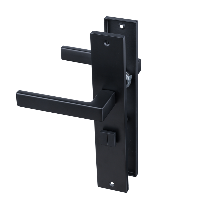 Deurklink met WC slot - 63mm- Ostiumhome, complete set