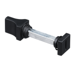 Deurklink met WC slot - 63mm- Ostiumhome, complete set