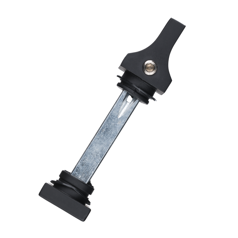 Deurklink met WC slot - 63mm- Ostiumhome, complete set