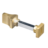 Deurklink met WC slot - Mat goud - 63mm