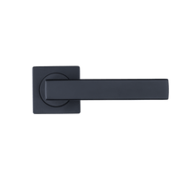Moderne zwarte Imperia deurklink 130 mm voor industriële binnendeuren

